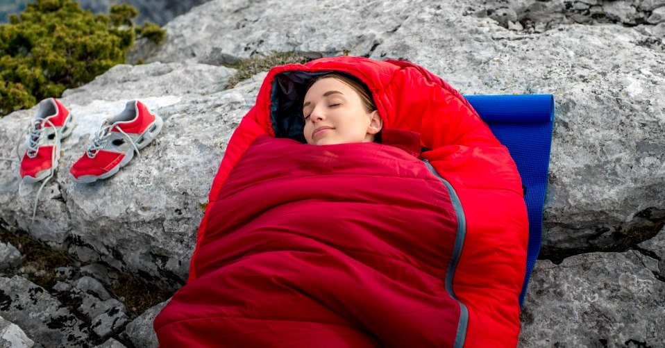 Wasserdicht Schlafsack Mumienschlafsack Deckenschlafsack Outdoor Camping WanderP 
